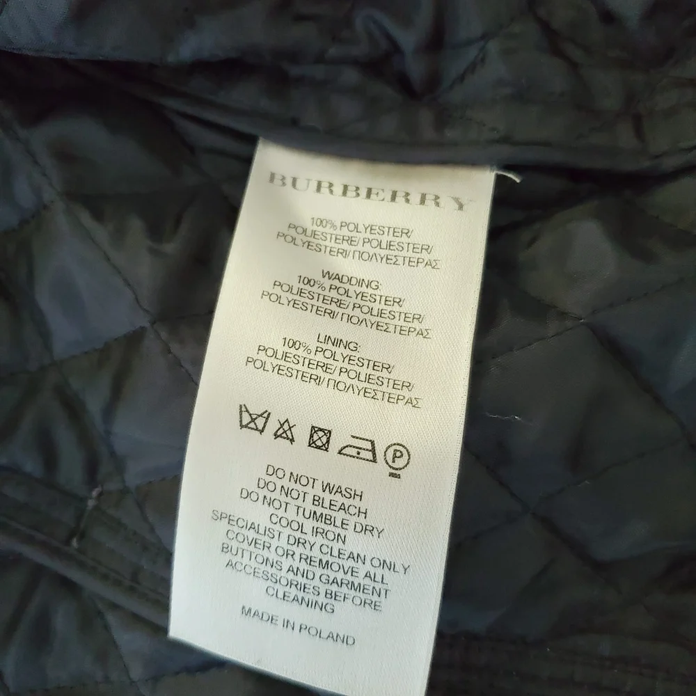 Burberry Barcroft Beat Check Quilted Belted Jacket - Picture 11 of 15